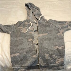 Gray Camo Hoodie
